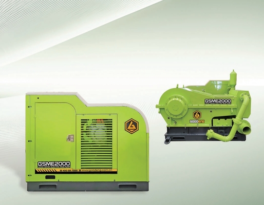 electric mud pump, electric GSME2000 mud pump, goodeng mud pump 2000L, 2000L mud pump, 2000L/min mud pump 